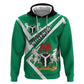 Nigeria Coat Of Arms Sporty Style Zip Hoodie