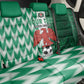 Custom Nigeria Football Back Car Seat Cover Go Champions