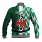 Custom Nigeria Football Baseball Jacket Go Champions