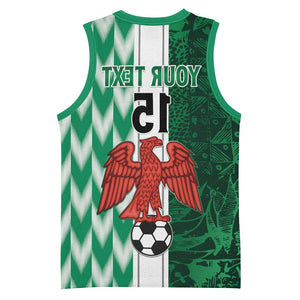 Custom Nigeria Football Basketball Jersey Go Champions - African Pride