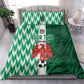 Custom Nigeria Football Bedding Set Go Champions