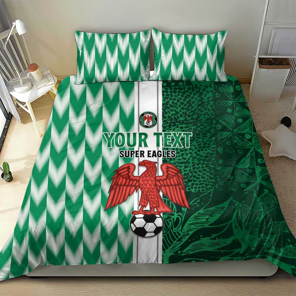 Custom Nigeria Football Bedding Set Go Champions