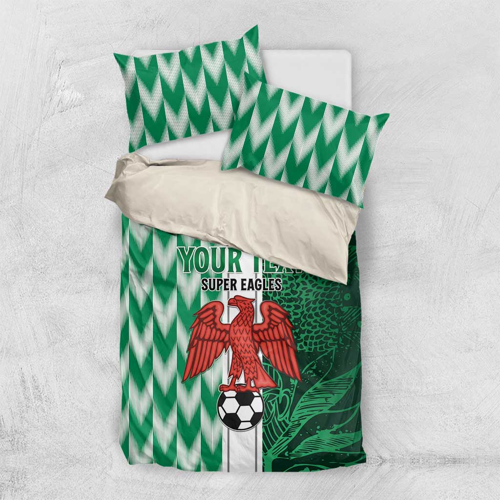 Custom Nigeria Football Bedding Set Go Champions