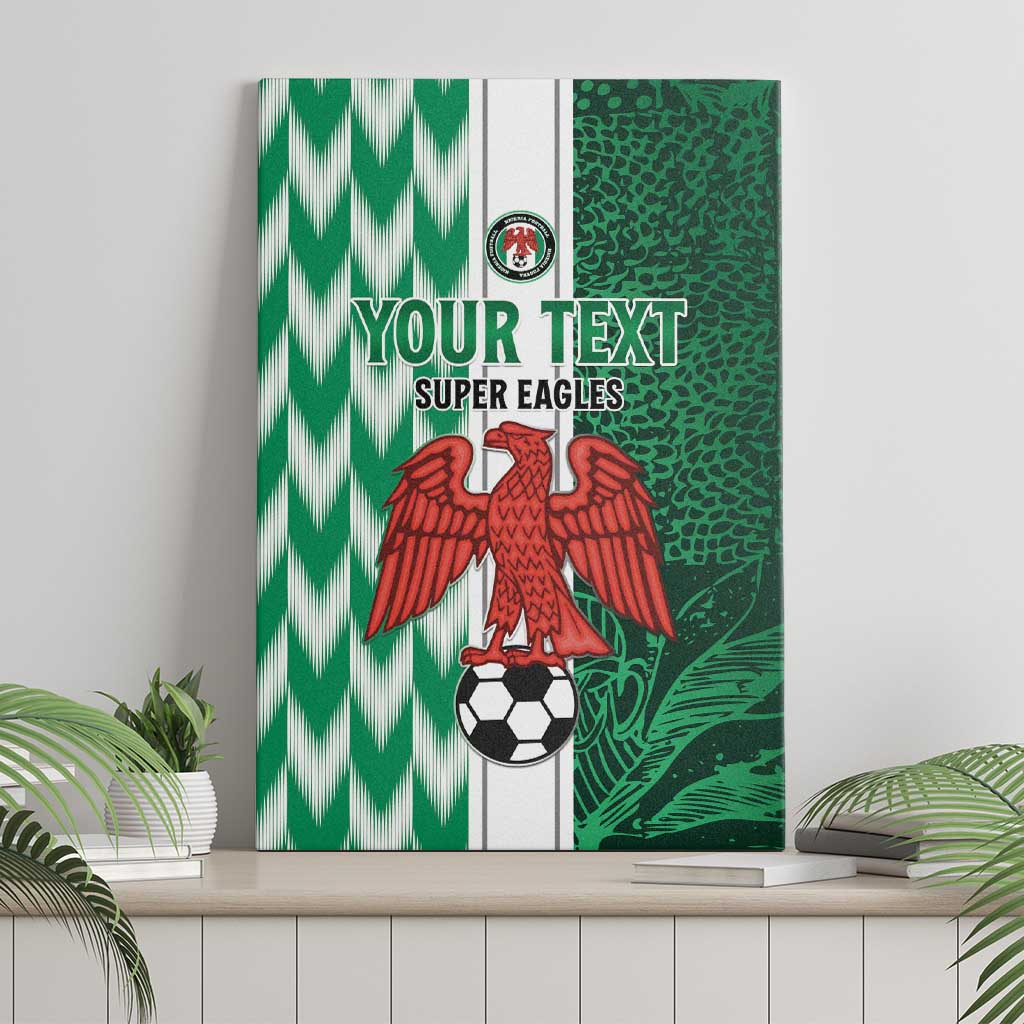 Custom Nigeria Football Canvas Wall Art Go Champions
