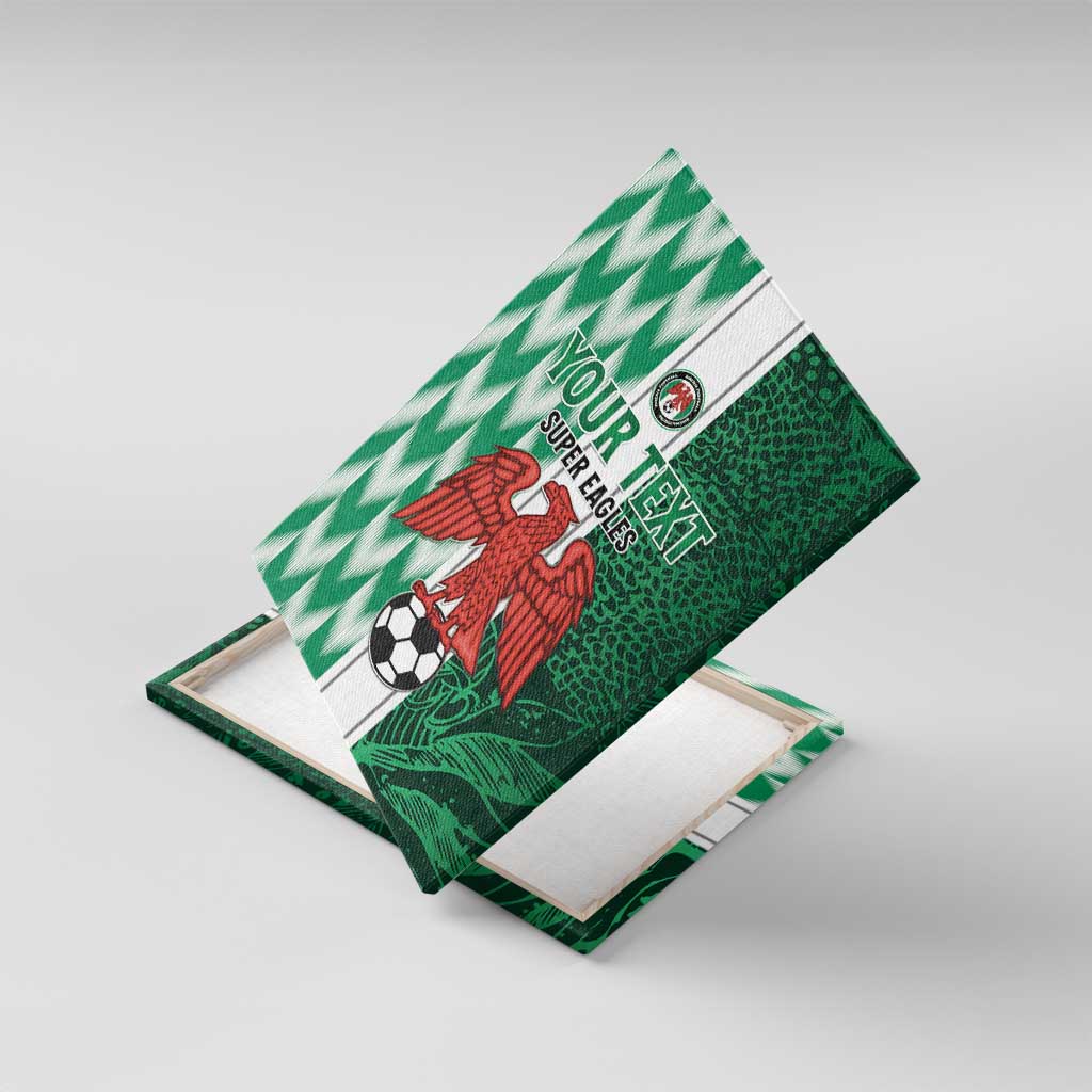 Custom Nigeria Football Canvas Wall Art Go Champions