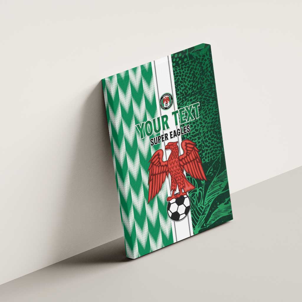 Custom Nigeria Football Canvas Wall Art Go Champions
