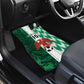 Custom Nigeria Football Car Mats Go Champions