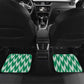 Custom Nigeria Football Car Mats Go Champions