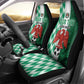 Custom Nigeria Football Car Seat Cover Go Champions