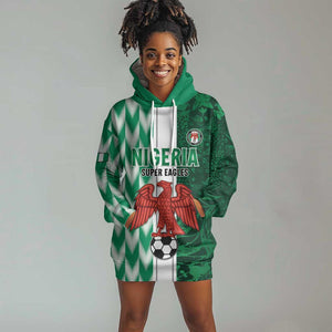 Custom Nigeria Football Hoodie Dress Go Champions