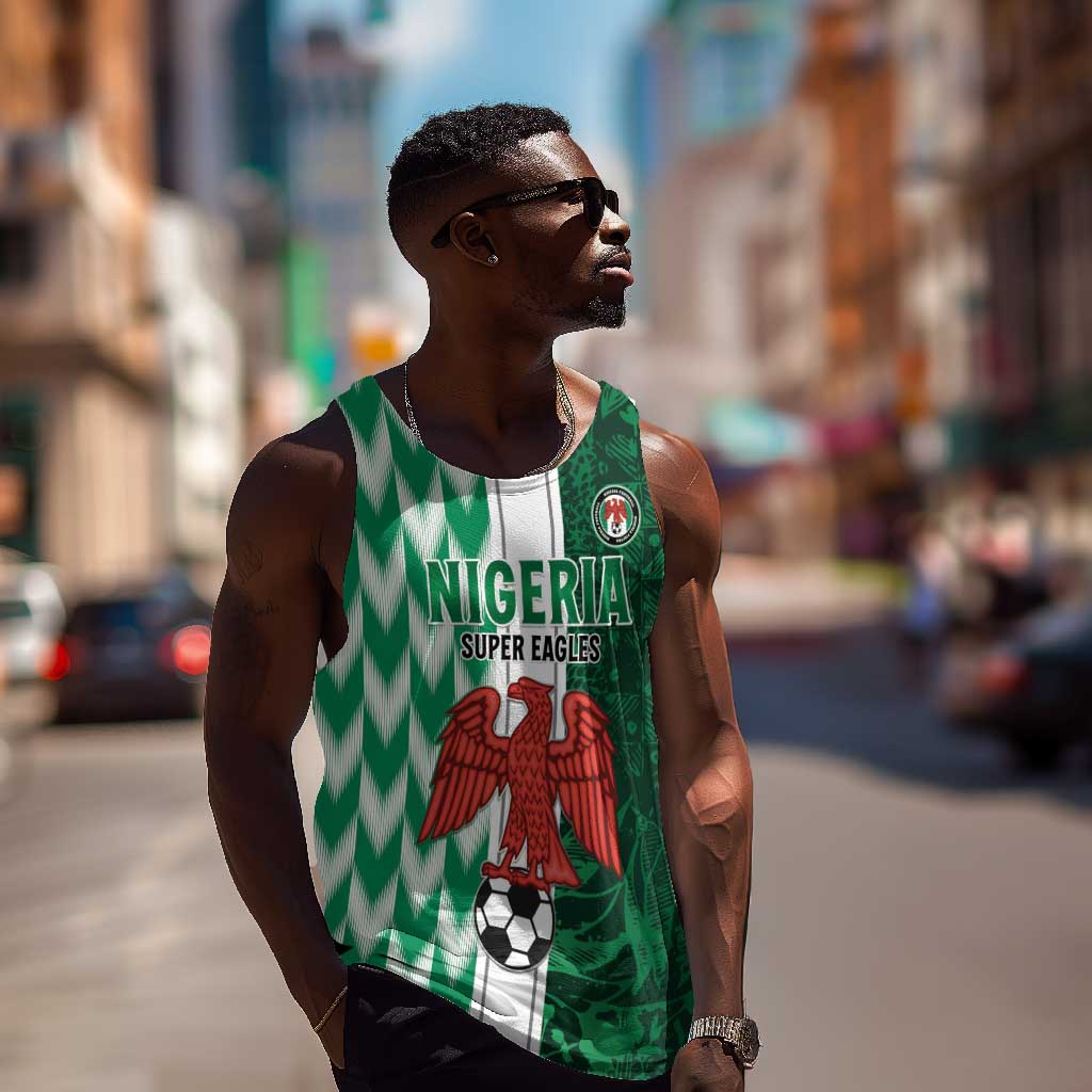 Custom Nigeria Football Men Tank Top Go Champions