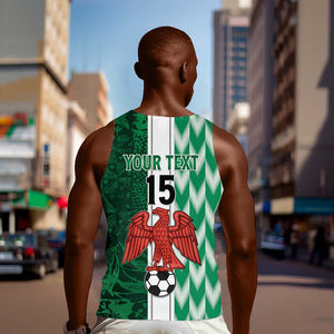 Custom Nigeria Football Men Tank Top Go Champions