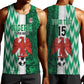 Custom Nigeria Football Men Tank Top Go Champions