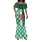 Custom Nigeria Football Mermaid Dress Go Champions