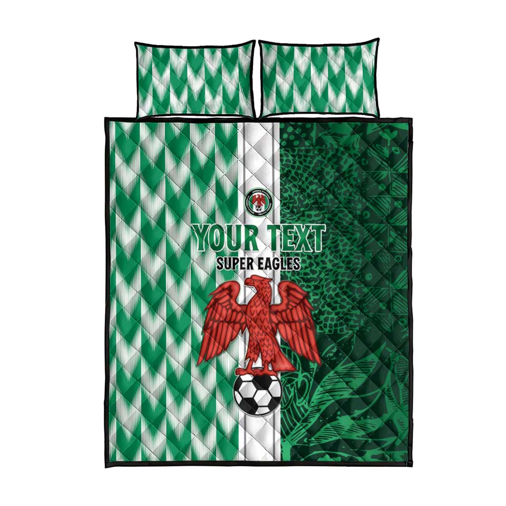 Custom Nigeria Football Quilt Bed Set Go Champions