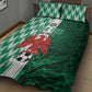 Custom Nigeria Football Quilt Bed Set Go Champions
