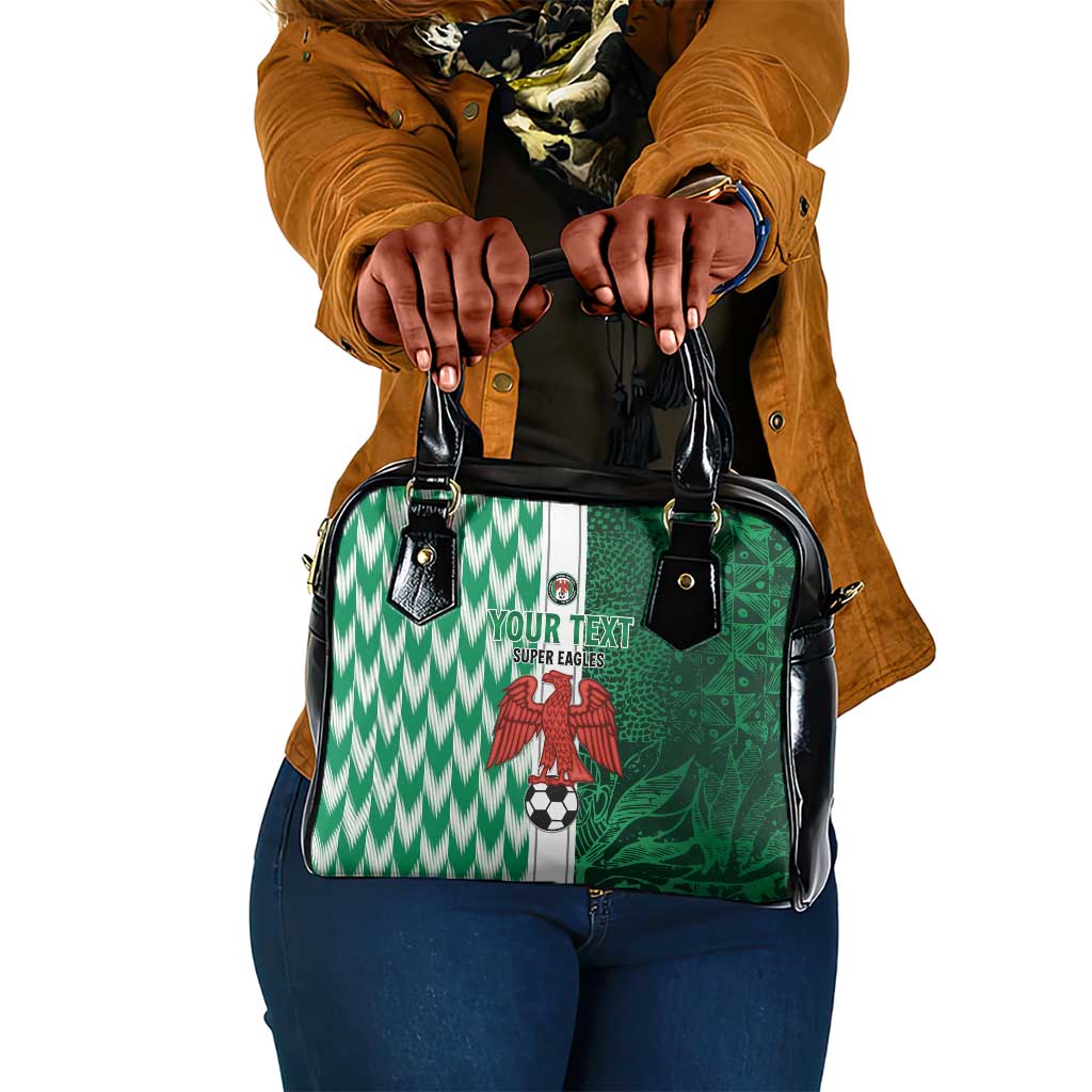 Custom Nigeria Football Shoulder Handbag Go Champions