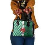 Custom Nigeria Football Shoulder Handbag Go Champions