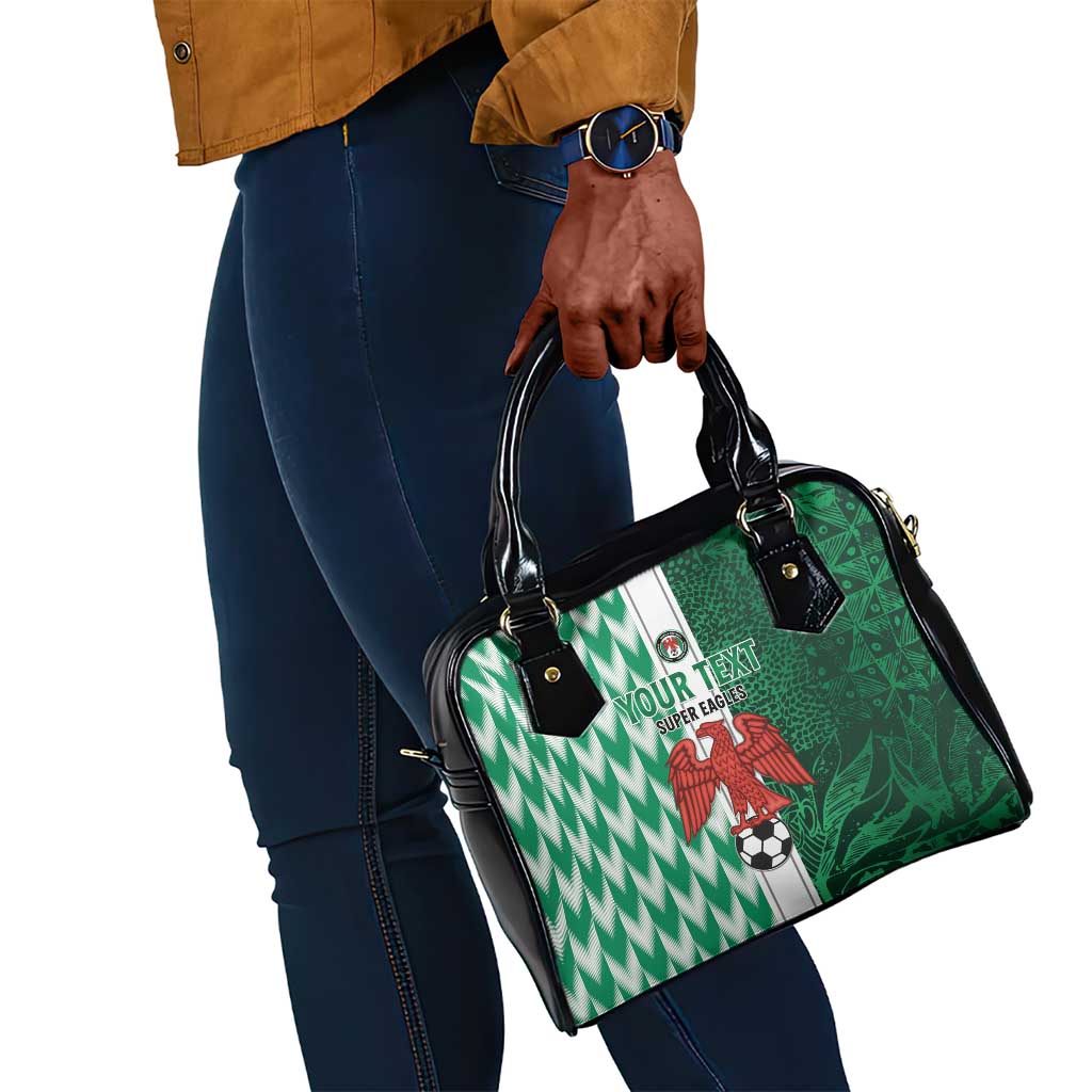 Custom Nigeria Football Shoulder Handbag Go Champions