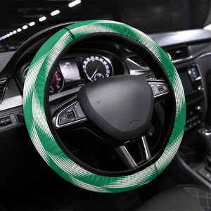 Nigeria Football Steering Wheel Cover Go Champions