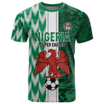 Custom Nigeria Football T shirt Go Champions