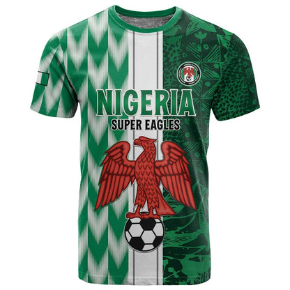 Custom Nigeria Football T shirt Go Champions