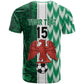 Custom Nigeria Football T shirt Go Champions