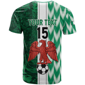 Custom Nigeria Football T shirt Go Champions