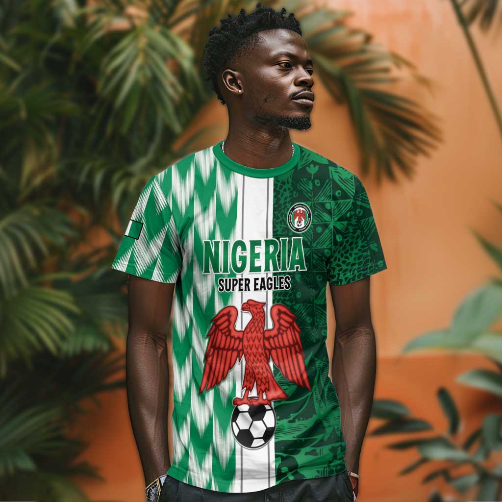 Custom Nigeria Football T shirt Go Champions