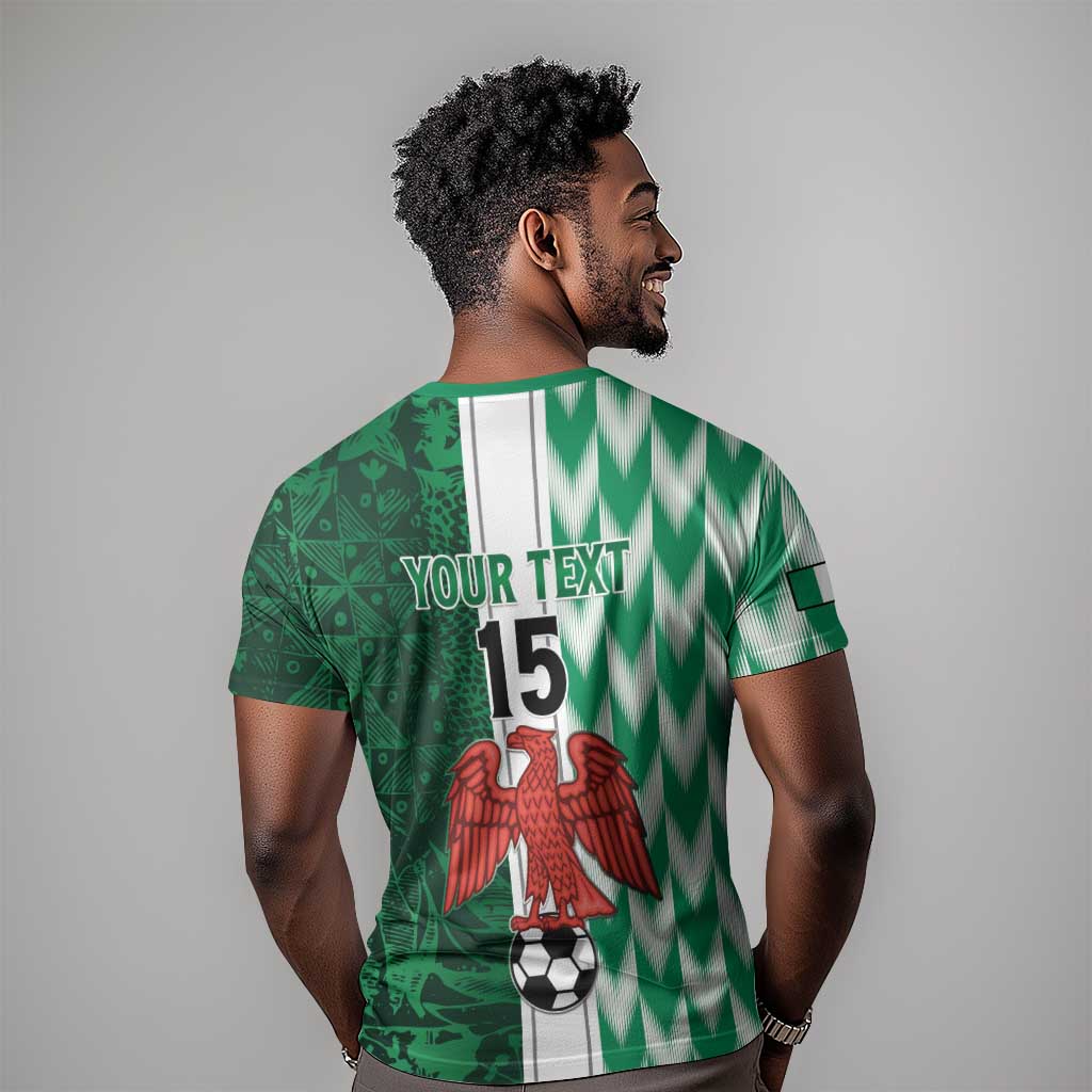 Custom Nigeria Football T shirt Go Champions
