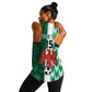 Custom Nigeria Football Women Racerback Tank Go Champions