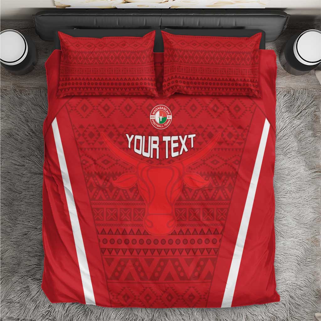 Custom Madagascar Football Bedding Set Go Champions