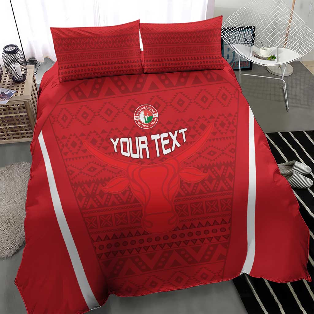 Custom Madagascar Football Bedding Set Go Champions