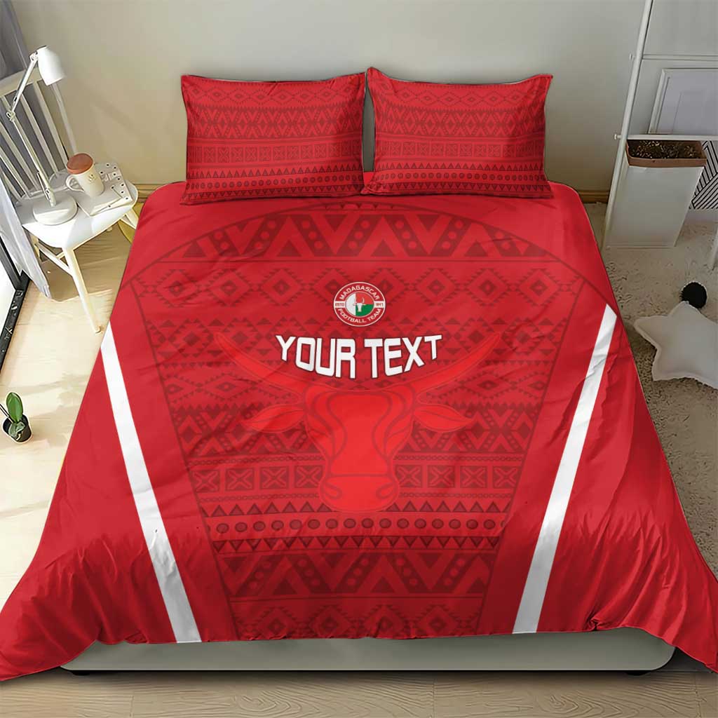Custom Madagascar Football Bedding Set Go Champions