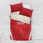 Custom Madagascar Football Bedding Set Go Champions
