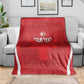 Custom Madagascar Football Blanket Go Champions