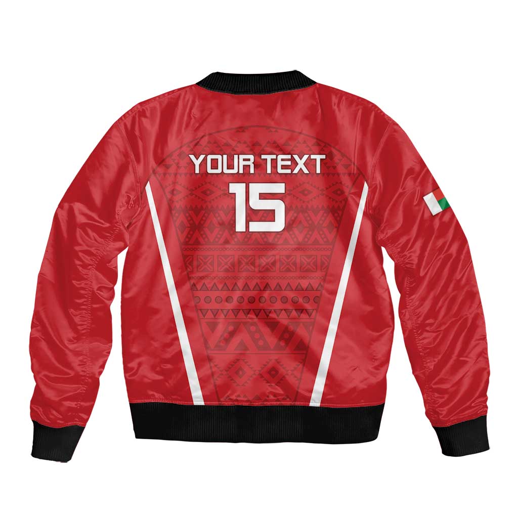 Custom Madagascar Football Bomber Jacket Go Champions