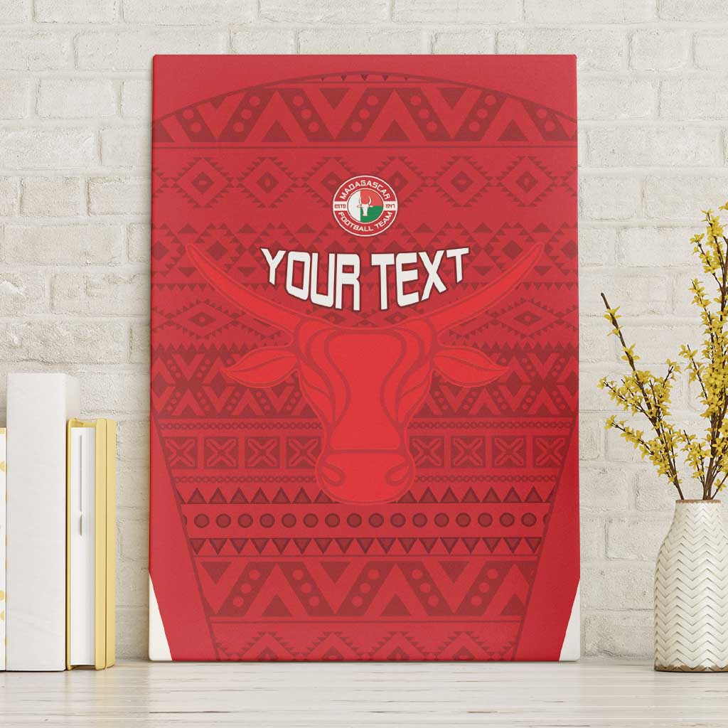 Custom Madagascar Football Canvas Wall Art Go Champions