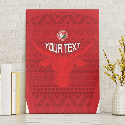Custom Madagascar Football Canvas Wall Art Go Champions