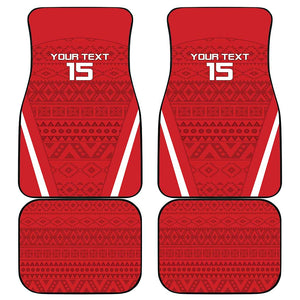 Custom Madagascar Football Car Mats Go Champions