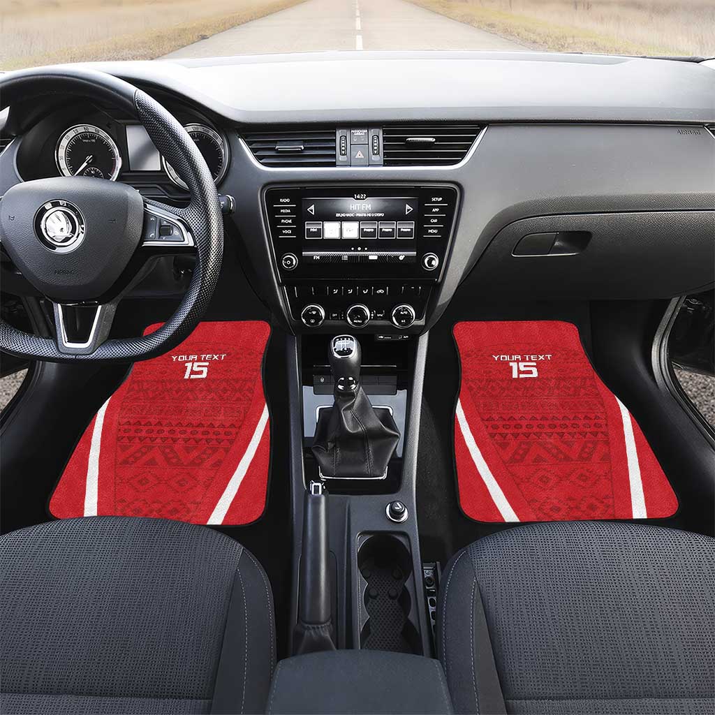 Custom Madagascar Football Car Mats Go Champions