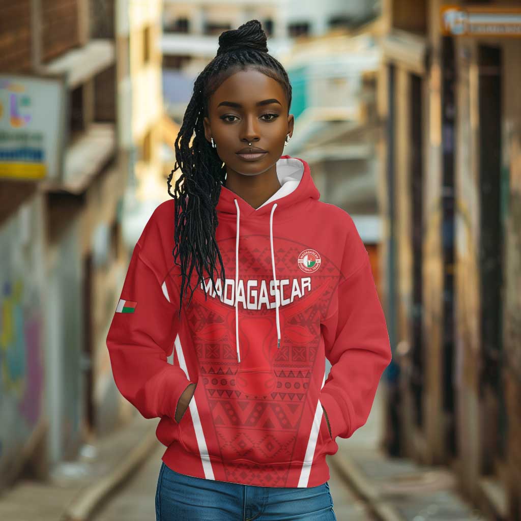 Custom Madagascar Football Hoodie Go Champions