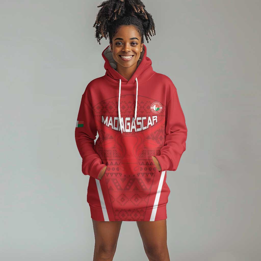 Custom Madagascar Football Hoodie Dress Go Champions