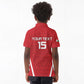 Custom Madagascar Football Kid Polo Shirt Go Champions