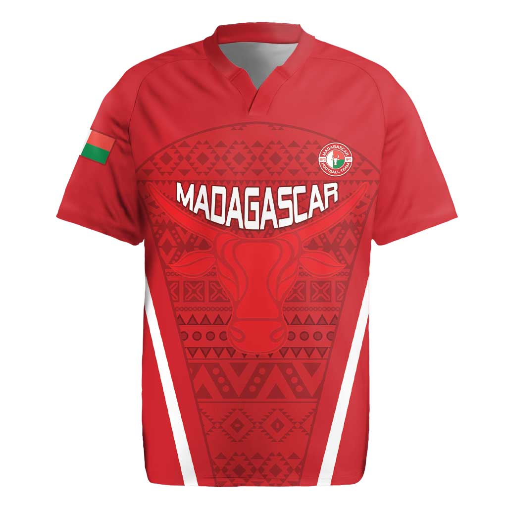 Custom Madagascar Football Rugby Jersey Go Champions