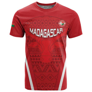 Custom Madagascar Football T shirt Go Champions