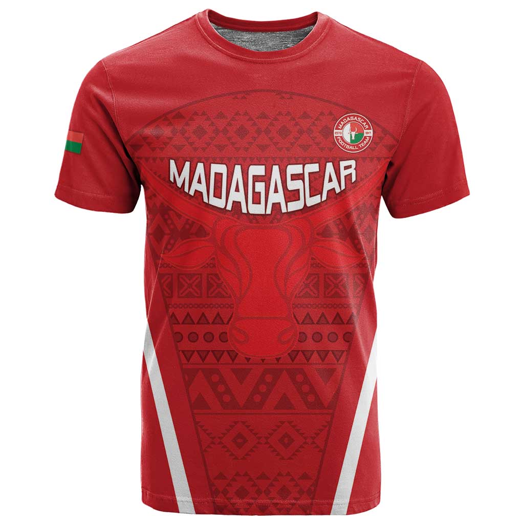 Custom Madagascar Football T shirt Go Champions