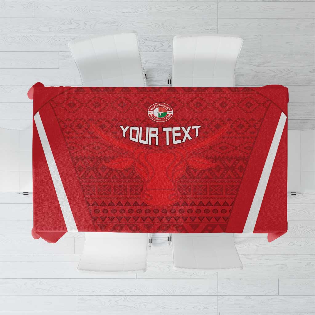 Custom Madagascar Football Tablecloth Go Champions