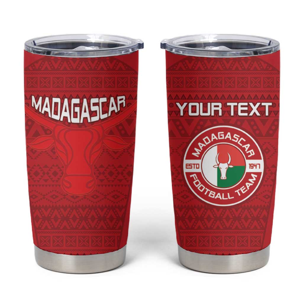 Custom Madagascar Football Tumbler Cup Go Champions