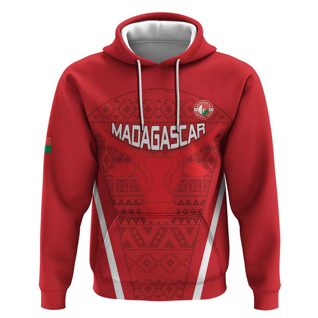 Custom Madagascar Football Zip Hoodie Go Champions
